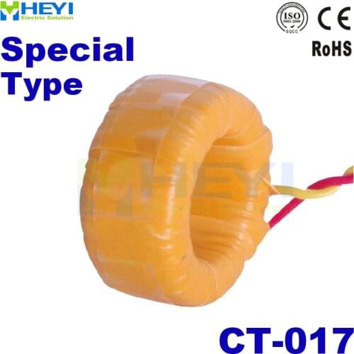 CT-017 high accuracy current transformer window size 16.2mm 1.5(6)A/1.5mA, 5(100)A/5mA, 10(200)A/5mA