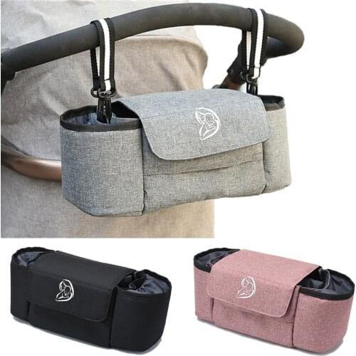 LEQUEEN Baby Diaper Bags For Stroller Large Capacity Bags Organizer Baby Stratification Borsa Passeggino For Car Pockets