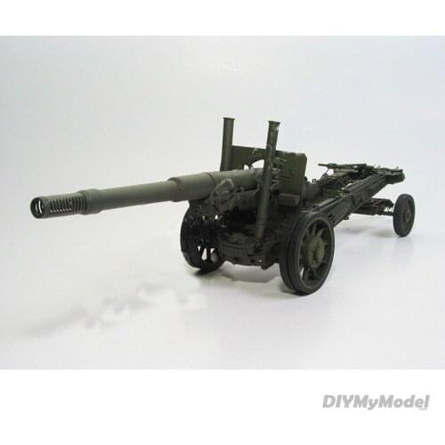 DIYMyModeI 1:25 USSR ML-20 Heavy Gun DIY 3D Paper Card Model Building Sets Construction Toys Educational Toys Military Model