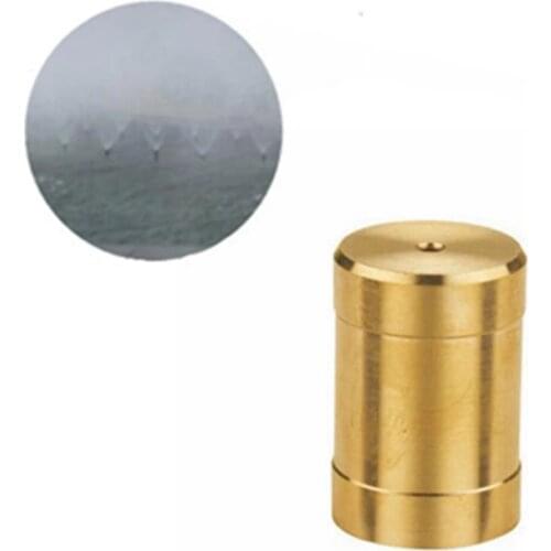 DN15 1/2" DN20 3/4" Brass Type Mist Fog Effect Brass Fountain Nozzles Water Pond Fountain