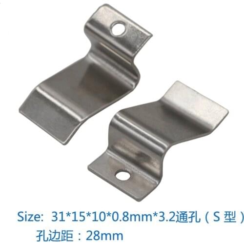 Clamp stainless steel MOS tube Fixed presser TO220IC chip electronic triode transistor Moulding for TO220 TO247 TO3P Heatsink