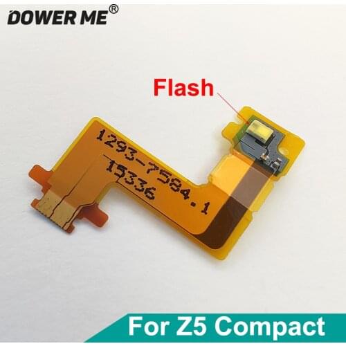 Dower Me Flash Lamp Photoflash Ribbon Flex Cable For SONY Xperia Z5 Compact E5803 E5823 Z5mini Z5C