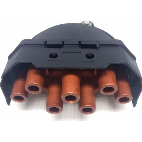 Black Distributor Cap and Cover Kit for for Citroen XM Peugeot 605 Renault Safrane 3.0 96054877 594147 6021R