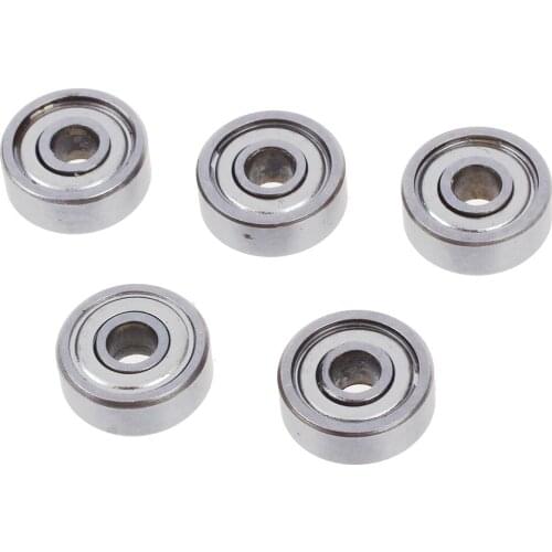 Top quality 4 x 13 x 5mm Shielded Micro Mini Small Wheel Ball Bearings 624Z 5 Pcs
