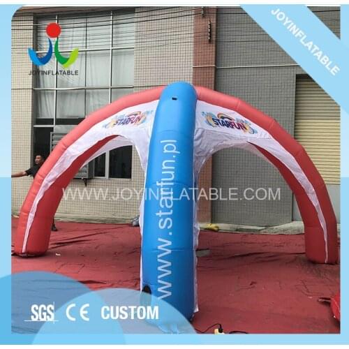 Outdoor inflatable advertising spider tent with 0.6mm pvc and oxford cloth for sale