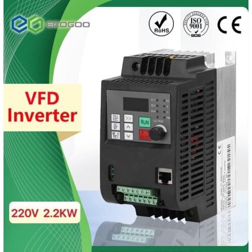 Frequency Converter 50hz 60hz XSY-AT1 3P 220V Output CNC Spindle motor speed Control VFD Converter
