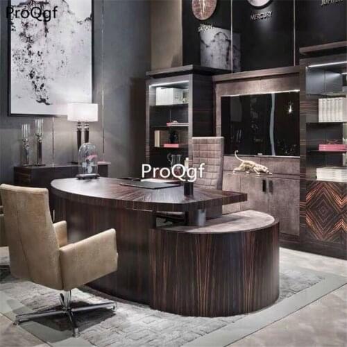 Prodgf 1Pcs A Set big house Boss CEO Office Table Desk(no chair)