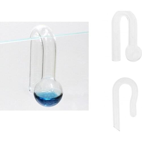 Transparent Aquarium Crystal Glass CO2 Detector CO2 Concentration Indicator Monitor 2 Sizes Available
