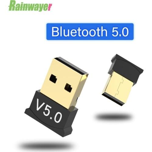 V5.0 USB Bluetooth 5.0 Adapter Transmitter Bluetooth Receiver Audio Bluetooth Dongle Wireless USB Adapter for Computer PC Laptop