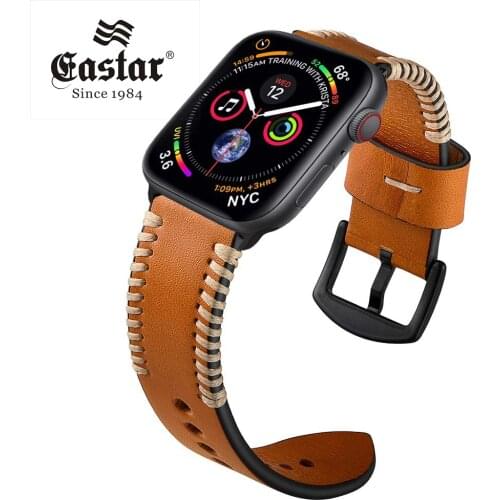 Handmade Watch Strap for Apple Watch Band 42mm 38mm for iWatch 4/5 40mm 44mm Watchband for Apple watch Series 1&2&3&4&5