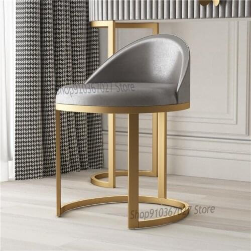 Household Makeup Stool Nordic Net Red Light Luxury Dressing Stool Living Room Sofa Stool Coffee Table Bench Chair