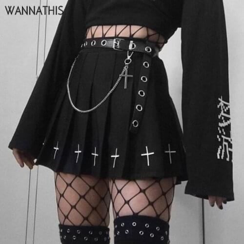 WannaThis Pleated Skirt