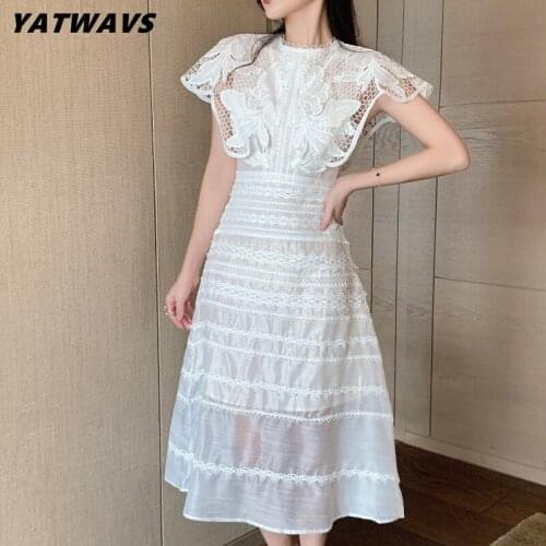 Elegant Women Bodycon White Midi Party Dress Femme Diamond V-Neck Long Sleeve A Line Office Lady Vestidos Autumn Fashion Dresses