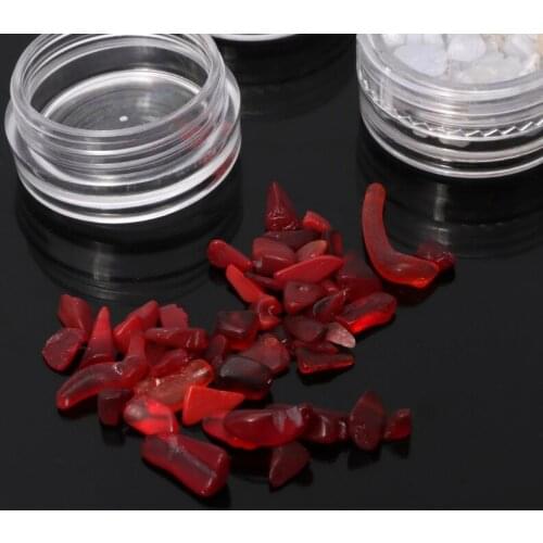 10Pcs Aquamarine Tumbled Chips Stone Healing Reiki Crystal Stone Jewelry Making