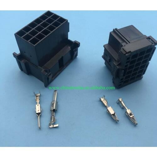18pin connector 1-967629-1 8-968974-1 Housing Receptacle AMP 2.8 Series Socket ContactsHeadlights horn plug high current sheath