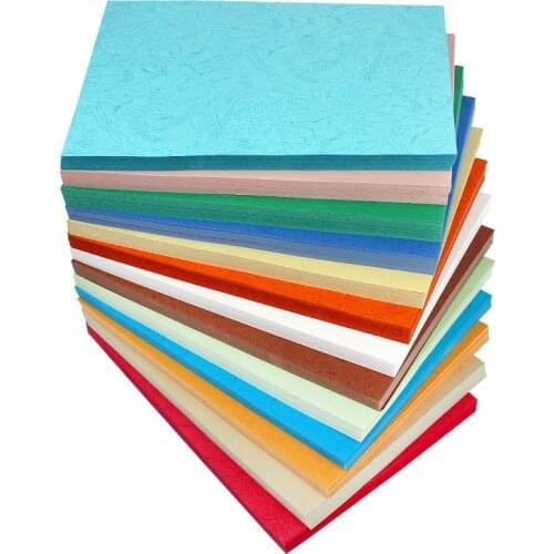 21*29.7cm A4 Colorful Bind Cover Dermatoglyph Paper Party Decorations Card Making Craft Paper 160gsm 230gsm