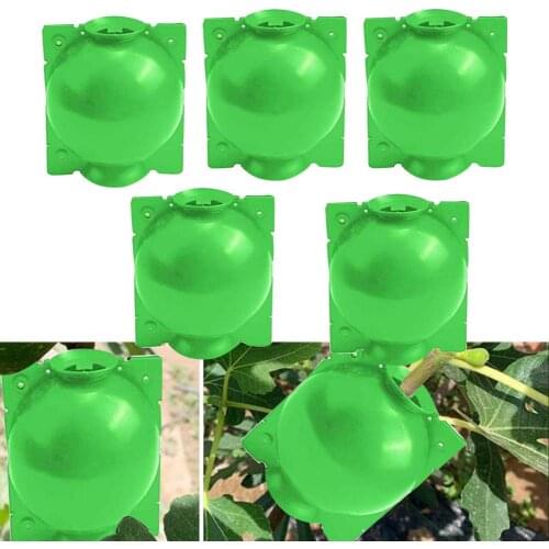 5Pcs Plant Rooting Ball Grafting Reusable Convenient Plant Rooting Growing Box Device Breeding Case for Garden Roses Fruit Trees