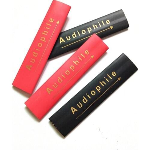 Hifi audio Peaker Cable RCA/XLR Cable Heat Shrink Audiophile Heat Shrink Tube 14mm Insulated Sleeving Tubing