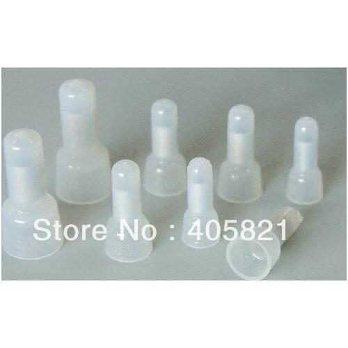 Free shipping 1000pcs Nylon Safety-type wire connector/Close End Wire Terminal for AMG12-10 wire