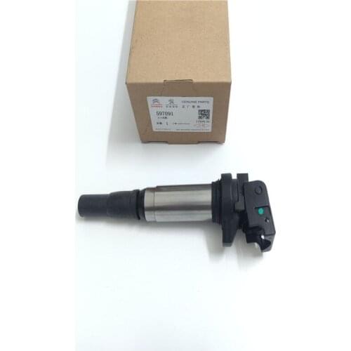 Brand Genuine Ignition Pencil Coil 597091 597064 For Peugeot 207 208 308 3008 1.6 Citroen C4 C5 1.6 THP VTI BMW Mini Cooper R58