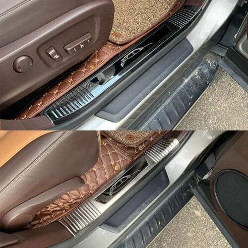 Fit For Lexus RX300 RX200T RX450H 2016 2017 2018 2019 2020 4 Pcs Welcome pedal Threshold Decorative Articles Trim Cover