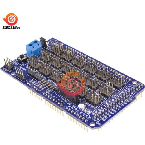 Mega Sensor Module Shield V2.0 V2 Expansion board For Arduino ATMEGA 2560 R3 1280 ATmega8U2 ATMEL AVR Development Board DIY