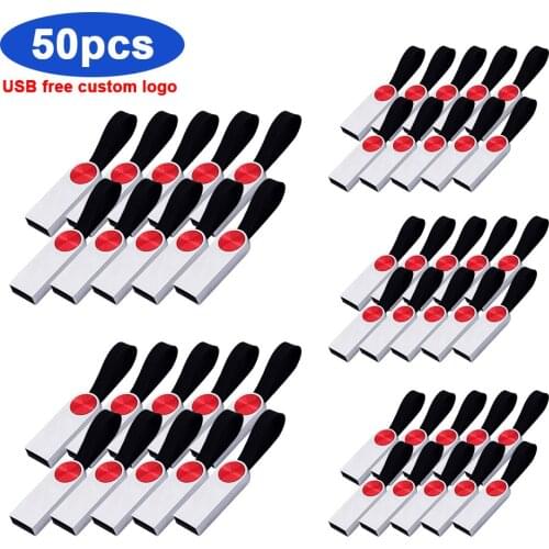 Super Mini Pendrives 32GB 64GB Free Custom Logo 4GB 8GB USB Flash Drive 2.0 50pcs/lot U Disk Memory Stick Photography Bulk Gifts