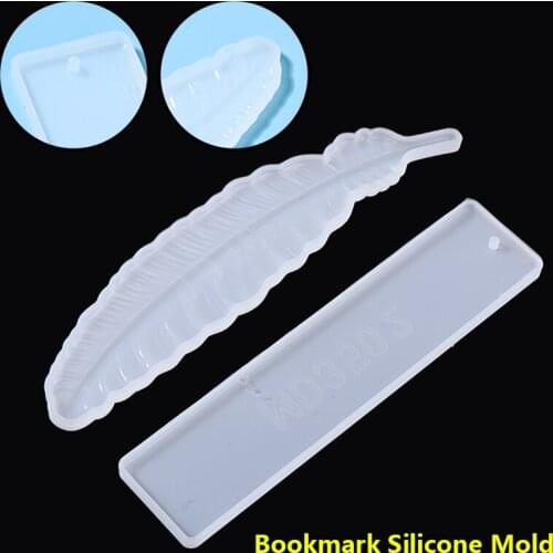 Bookmark Casting Molds DIY Bookmark Mould Making Epoxy Resin Jewelry DIY Crafts Pendant Charms Making Jewelry