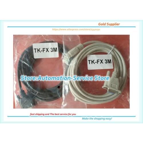 TK6071-FX Communication Cable *1pcs For HMI Touch Screen TK6070IQ TK6070IP TK6071IQ TK6071IP And FX Sieries PLC