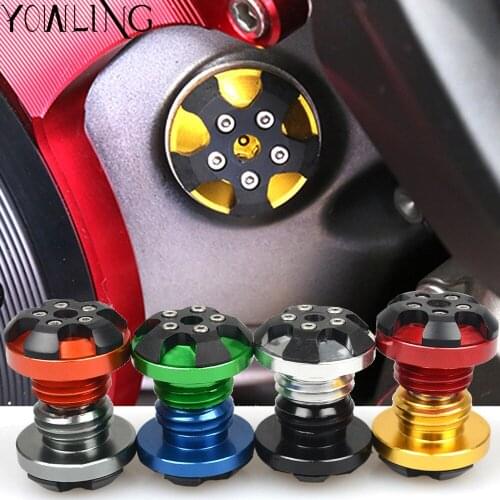 Aluminum alloy Engine Oil Cap Fuel Tank Cover For kawasaki ZX-6R ZX-10R ER-6N ER-6F Z800 Z1000 yamaha MT09 engine oil cap