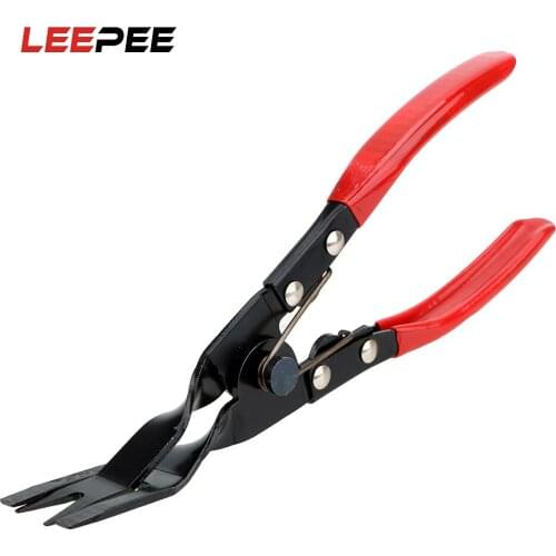 LEEPEE Motorcycle Truck Car Light Open Plier Push Down Pincers Rivet Removal Tool Car Headlight Lens Opener Buckle Plier