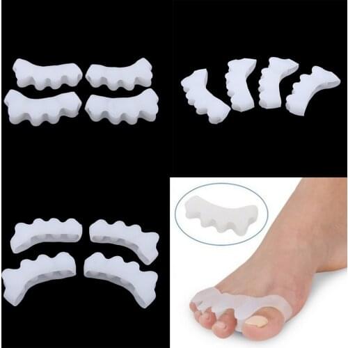 MagiDeal 6 Pairs Toe Spacers, Pedicure Accessories, Silicone Toe Separators