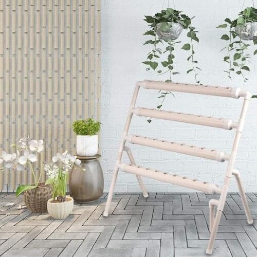 Hydroponic Plant Growth Kit Vegetables Flowers Fruits PVC Vertical Hydroponic Butler Systems Indoor Garden Soilless Cultivation