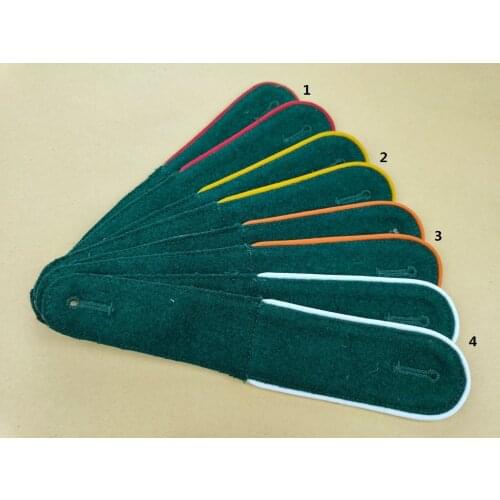 GERMAN WWII WW2 ARMY ENLISTED RANKS SHOULDER BOARDS DARK GREEN