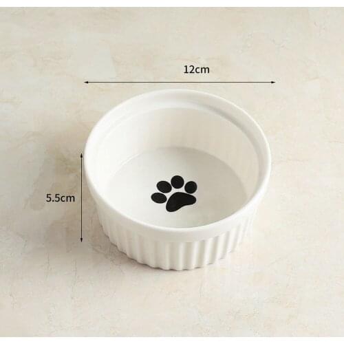 Pet Food Bowl Solid Wood Cat Cage Cat Villa Hanging Fixed Cat Bowl Dog Bowl Cat Food Bowl Water Anti-overturning Dog Bowl
