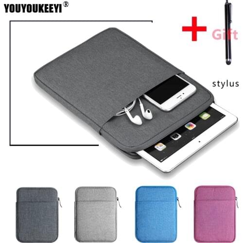 Shockproof Sleeve Case bag for Samsung galaxy tab S5e 10.5 inch Light zipper bag for SM-T720 SM-T725 10.5inch tablet+stylus