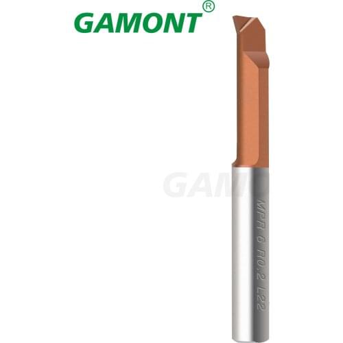GAMONT Milling Cutter MPR Carbide Lathe Boring Cutter Coated Mini Internal Turing Tungsten Tool Cutting Small Hole
