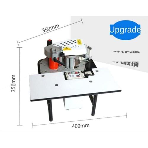 Manual Edge Banding Machine Double Side Gluing Portable Edge Bander Woodworking Edge Banding Machine 220V 1200W Free shipping