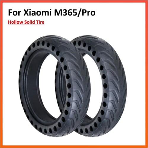 Scooter Explosion-proof Solid Tire for Xiaomi Mijia M365 Pro Electric Scooter Hollow Solid Tire