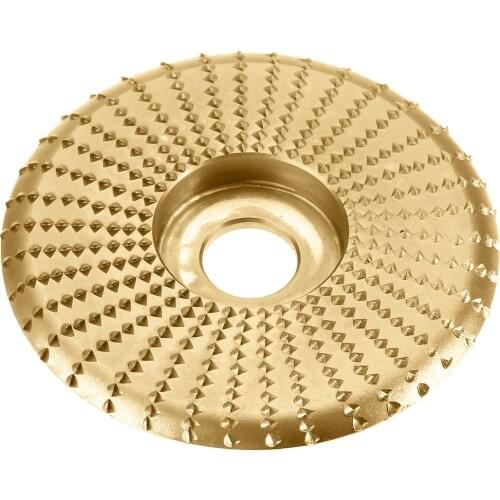 Wood Grinding Wheel Angle Grinder Disc Wood Carving Sanding Abrasive Tool For Angle Tungsten Carbide Coating Bore Shaping 16mm