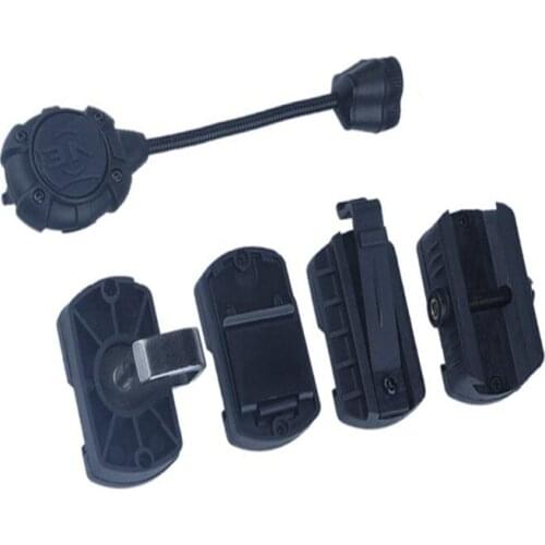 Tactical Airsoft Princeton Tec MPLS3 Tactical Helmet Flashlight Hunting Red Green & IR Laser Helmet Light With Base