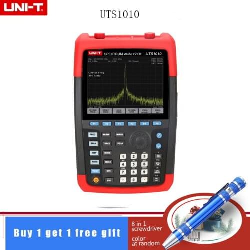 UNI-T UTS1010 Handheld Spectrum Analyzer; 9kHz to 2.6GHz Spectrum Analyzer, 1Hz Resolution, USB Communication