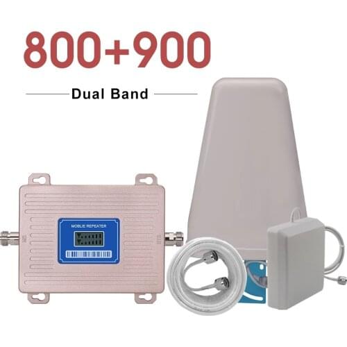 Spain GSM 3g 4g Cellular Amplifier LTE 800 GSM 900 Cellphone Signal Repeater LTE B20 3g UMTS 900 4G LTE 800 Signal Booster 4g
