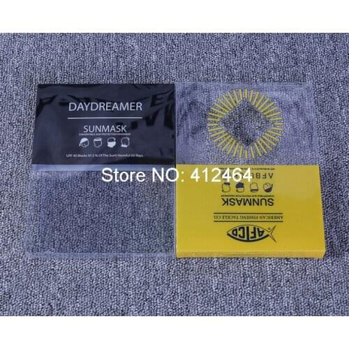 UV resistant transparent printing useful PVC folding box wholesale PVC plastic packaging box