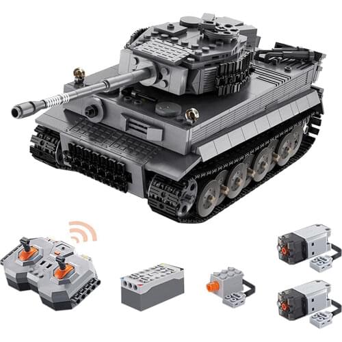 Military Series German Battle Tank Model Technic Building Blocks WW2 Army Soldiers Figures Car Bricks Toys Gifts For Kids Boys