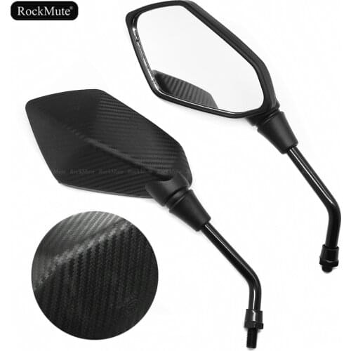 Rearview Mirrors M10 Mount For Aprilia/BMW/Ducati/Honda/Yamaha/Kawasaki/Triumph Universal Motorcycle Street Sport Bike Carbon