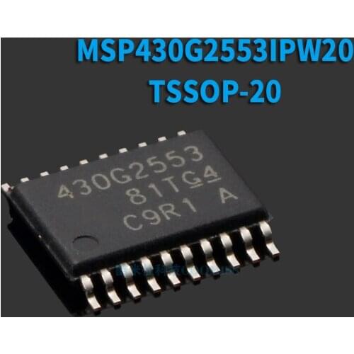 10PCS New MSP430G2553IPW20 TSSOP-20