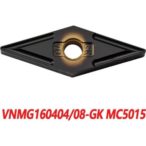 100% Original VNMG VNMG160404-GK MC5015 VNMG160408-GK 10pcs CNC lathe Insertion Carbide Insert Imported From Japan Efficient GK