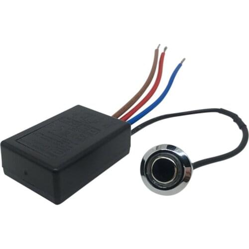 AC220-240V Build-in 3 Way Finger Touch Dimmer 25-150W For Tungslen Filament Lamp 3-25W LED Light Top Quality