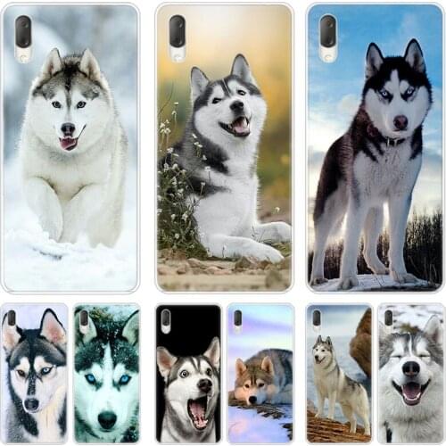 Alaskan Malamute Siberian husky dog Case For Sony Xperia L1 L2 L3 X XA XA1 XA2 Ultra E5 XZ XZ1 XZ2 Compact XZ3 M4 Z3 Z5 Premium